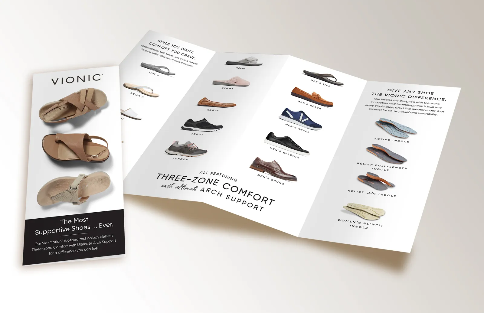 Vionic three-zone comfort product brochure